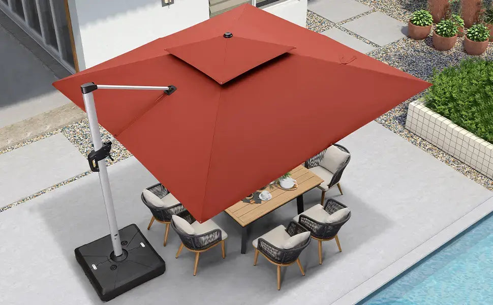 SunGlide™ terrasseparasoll