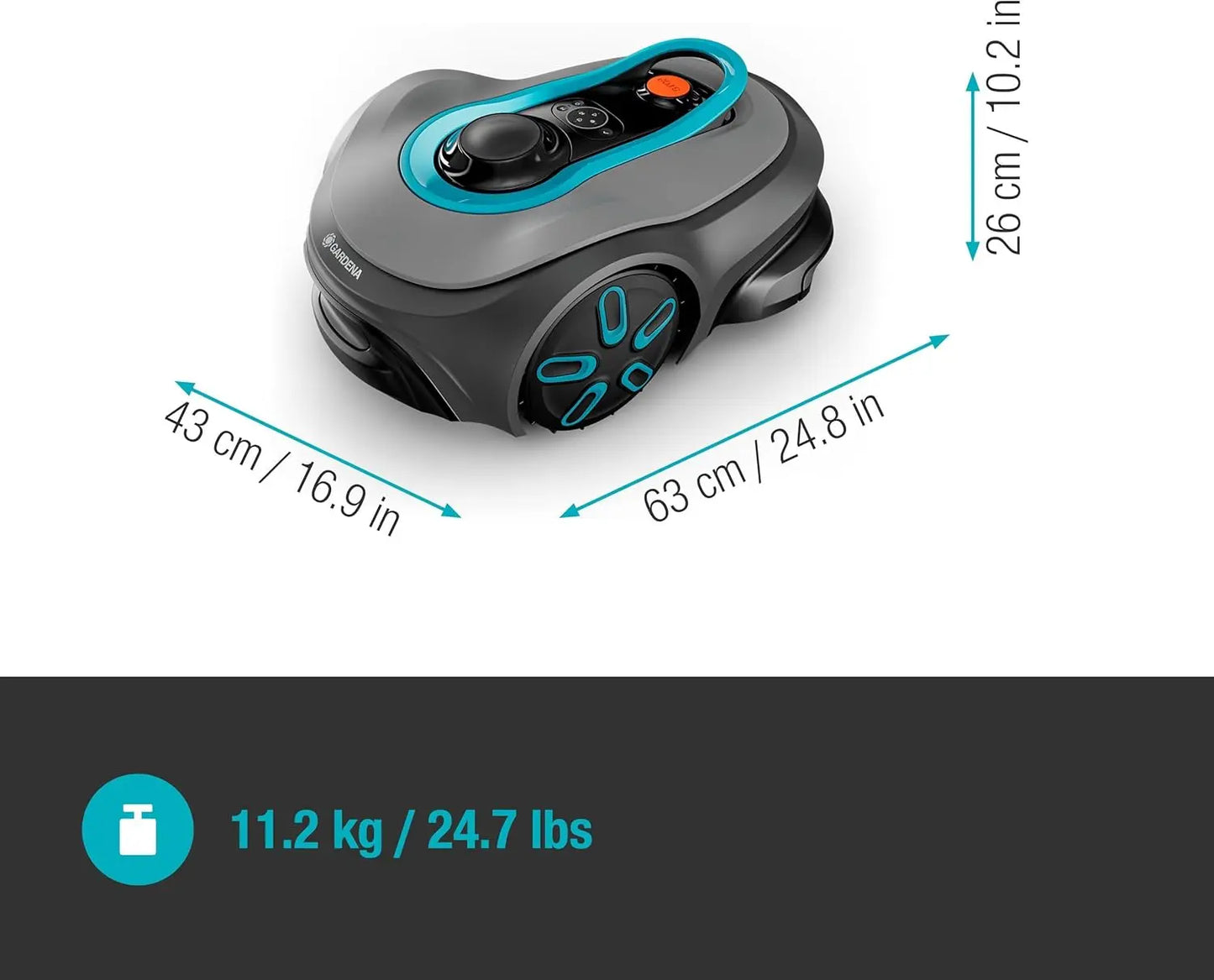Gardena Smart Sileno Free trådløs robotgressklipper