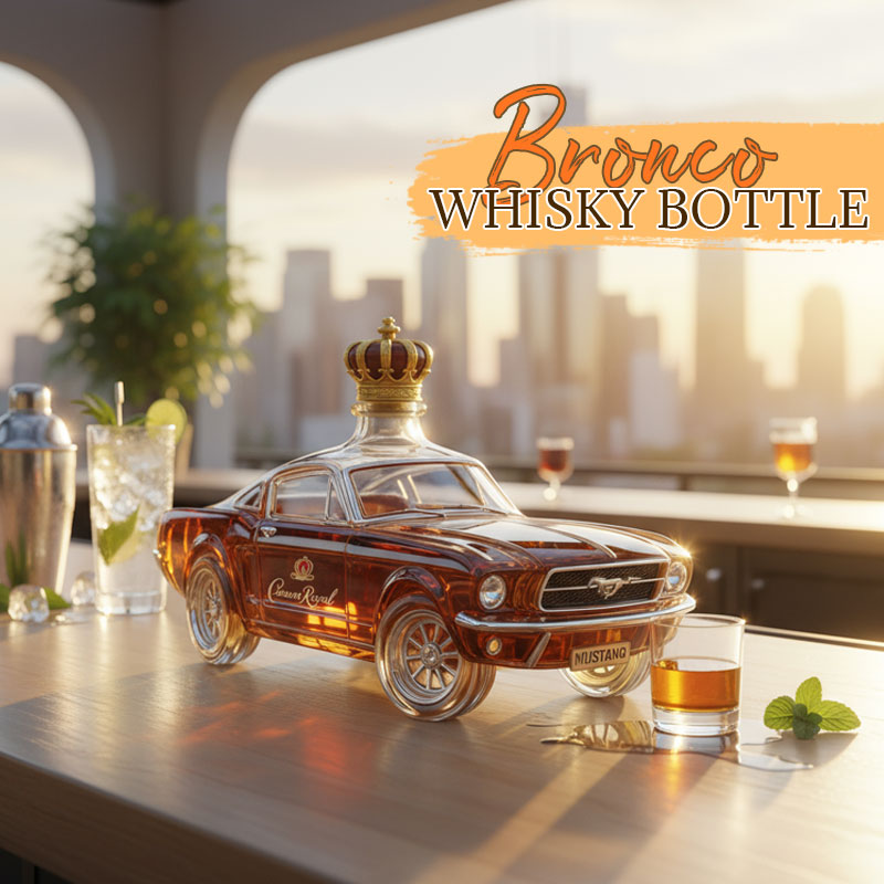 Bronco Whisky Bottles