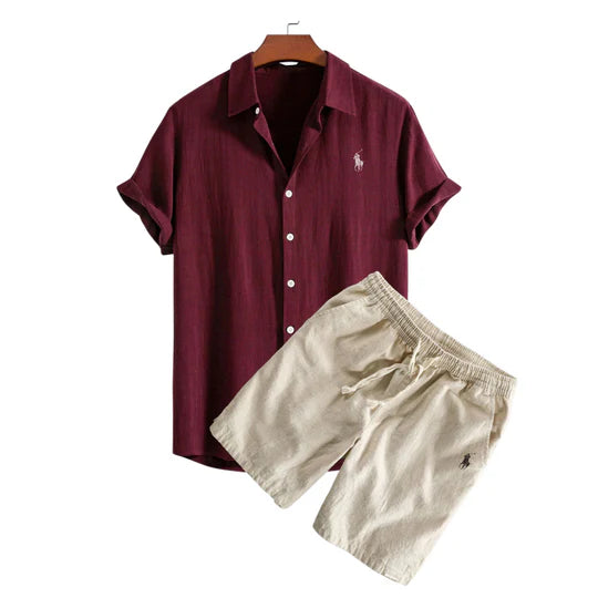 RL™ SKJORTE OG SHORTS I LIN