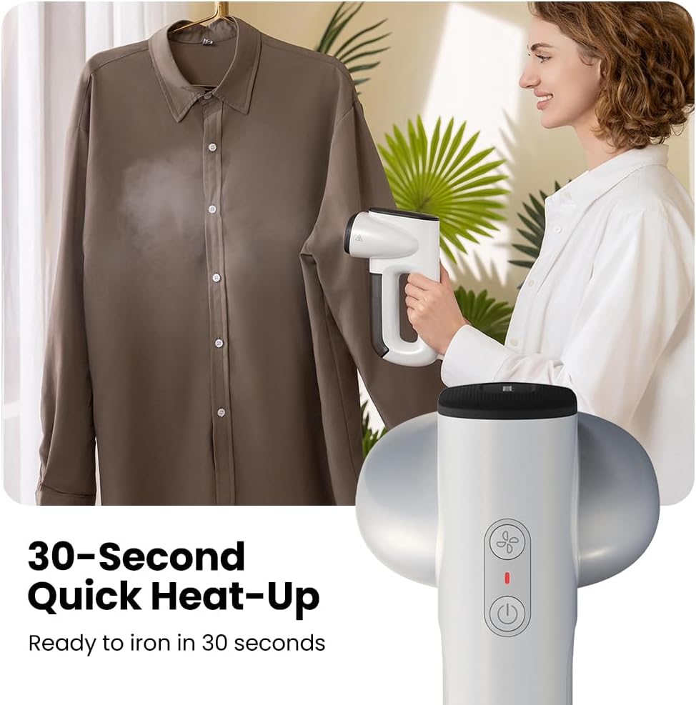 STEAMIFY™ Professional Steam Iron with Suction Function – No Wrinkles in Seconds