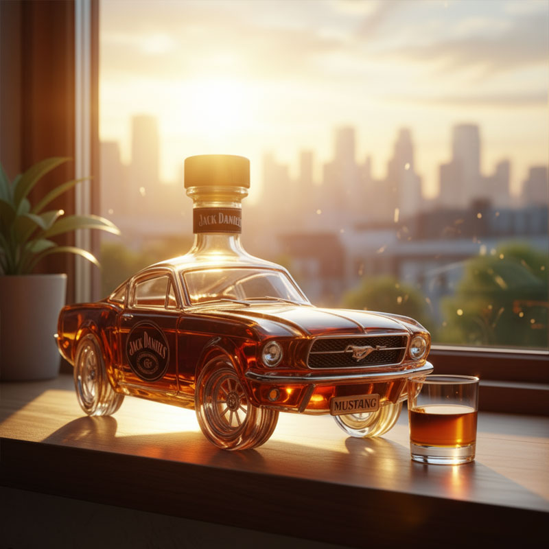 Bronco Whisky Bottles