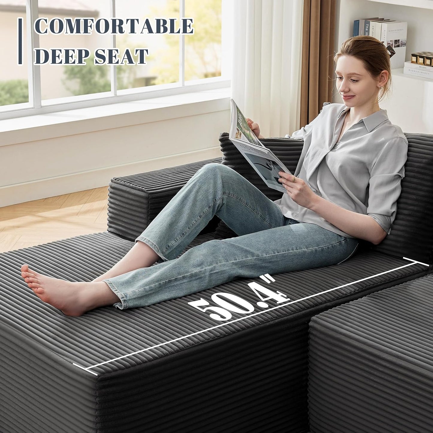 Lumen Boneless Cloud Couch "NINE"