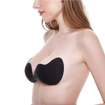 Sett med 2 selvklebende push-up-bh-er