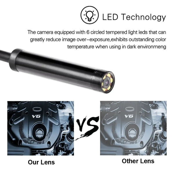 ENDUCAM | Ultra-thin waterproof endoscope