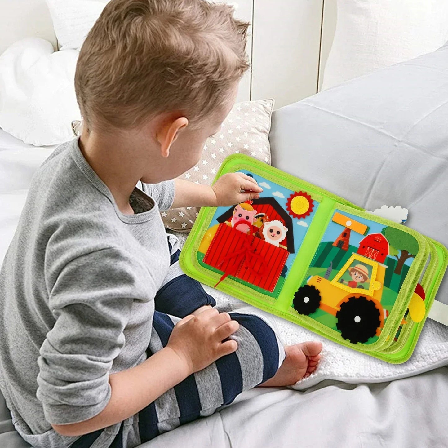 FarmFun™ – Pedagogisk Montessori bondegård historiebog