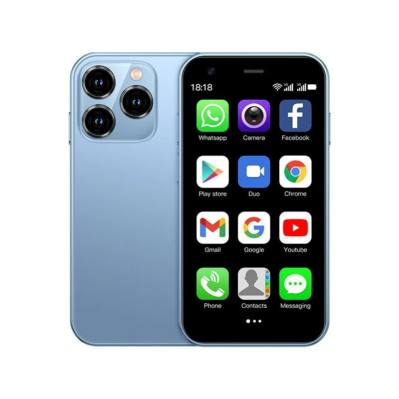 Mini-smarttelefon | For unge og gamle (+GRATIS ETUI)