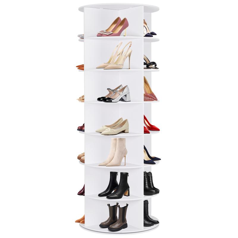 Lumen 360° Rotating Shoe Rack Tower