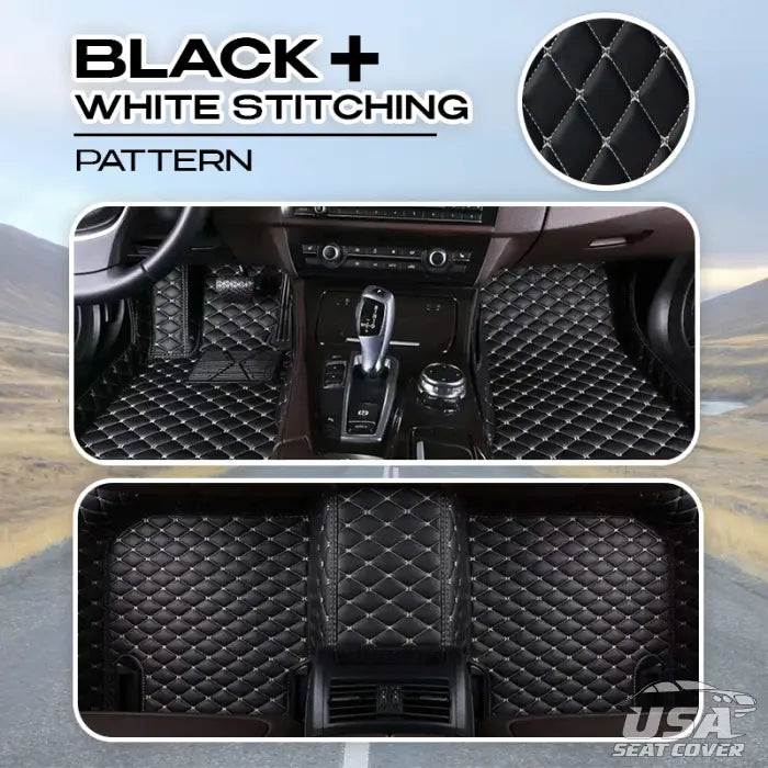 ShieldMats® Durable, universal floor mats and upholstery for cars, SUVs and vans. (Complete front and rear kit)