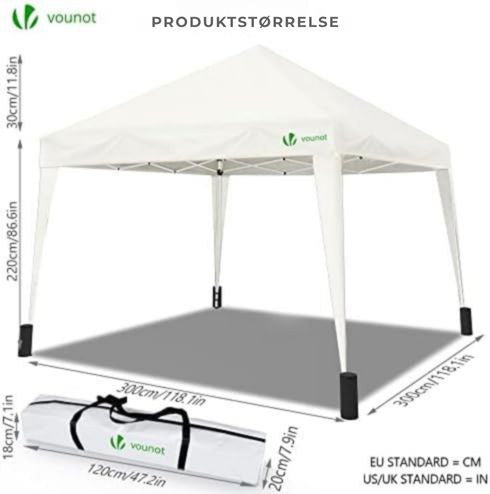 Hageskur 3x3m